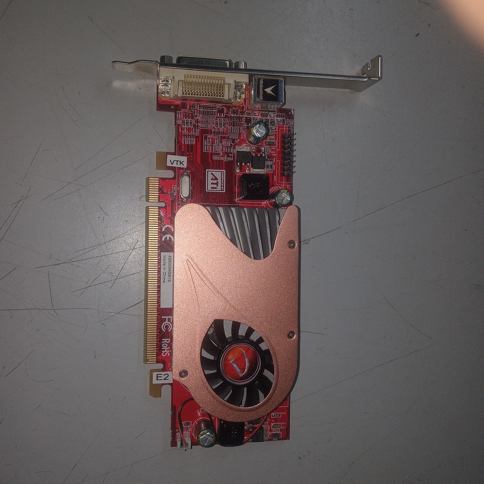 Visiontek 4350 PCIe 512mb/S-video Full SIZE Card 4350
