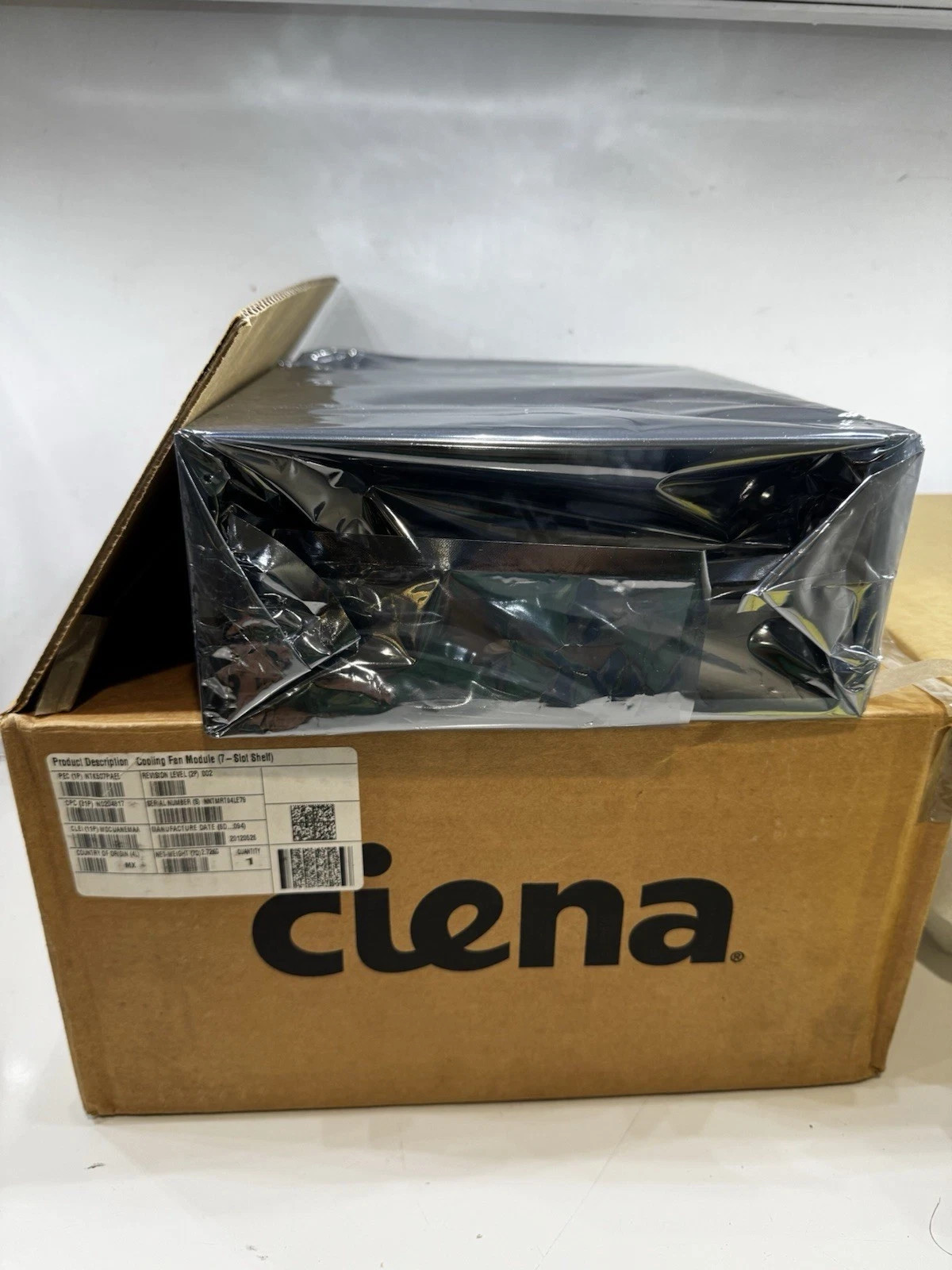 Ciena NTK507PAE5 OME 6500 7-Slot Shelf Cooling Fan Module