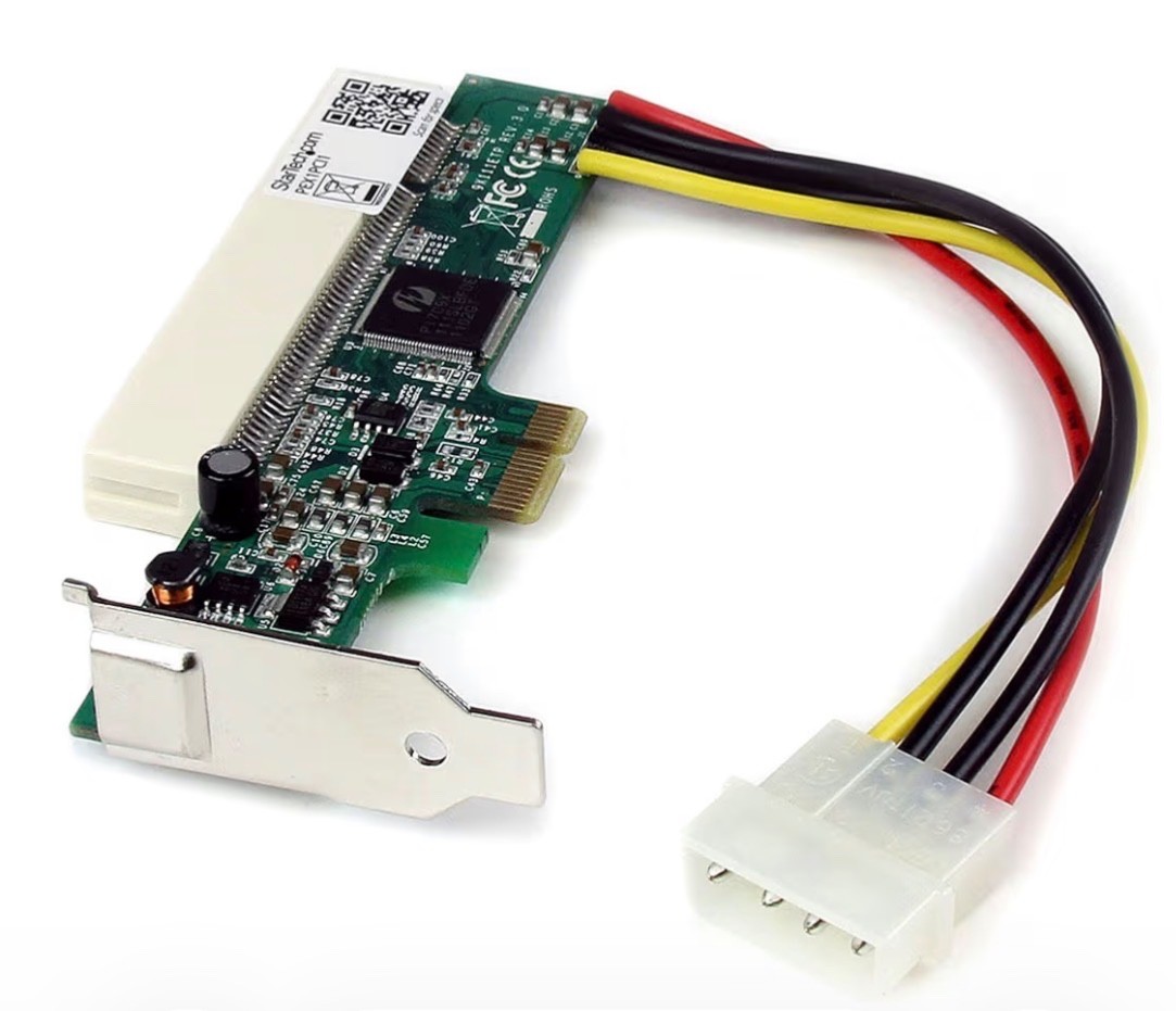 PCI Express to PCI Adapter Card - PCIe to PCI Converter Adapter with Low Profile