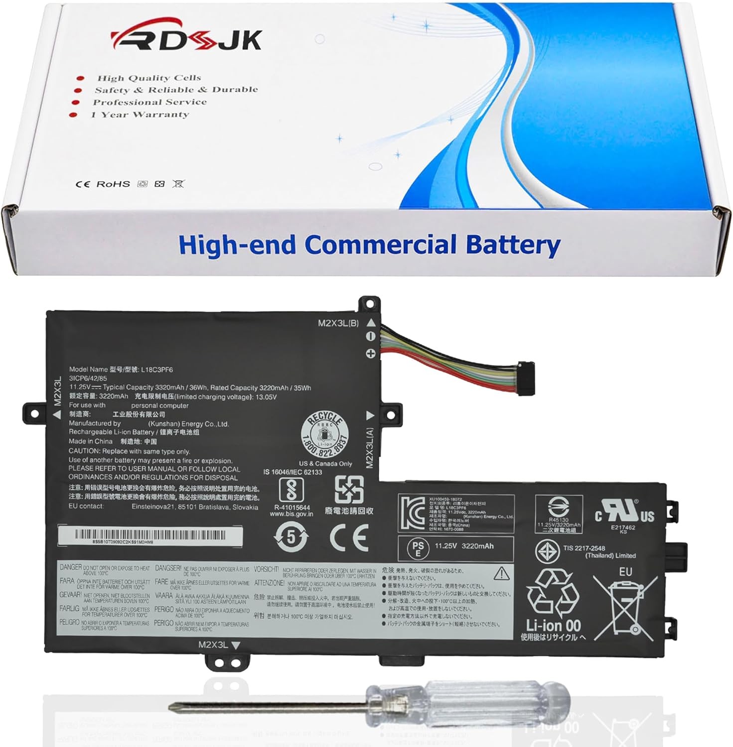 L18L3PF2 L18L3PF3 L18M3PF7 L18C3PF7 L18M3PF6 L18C3PF6 Laptop Battery for Lenovo