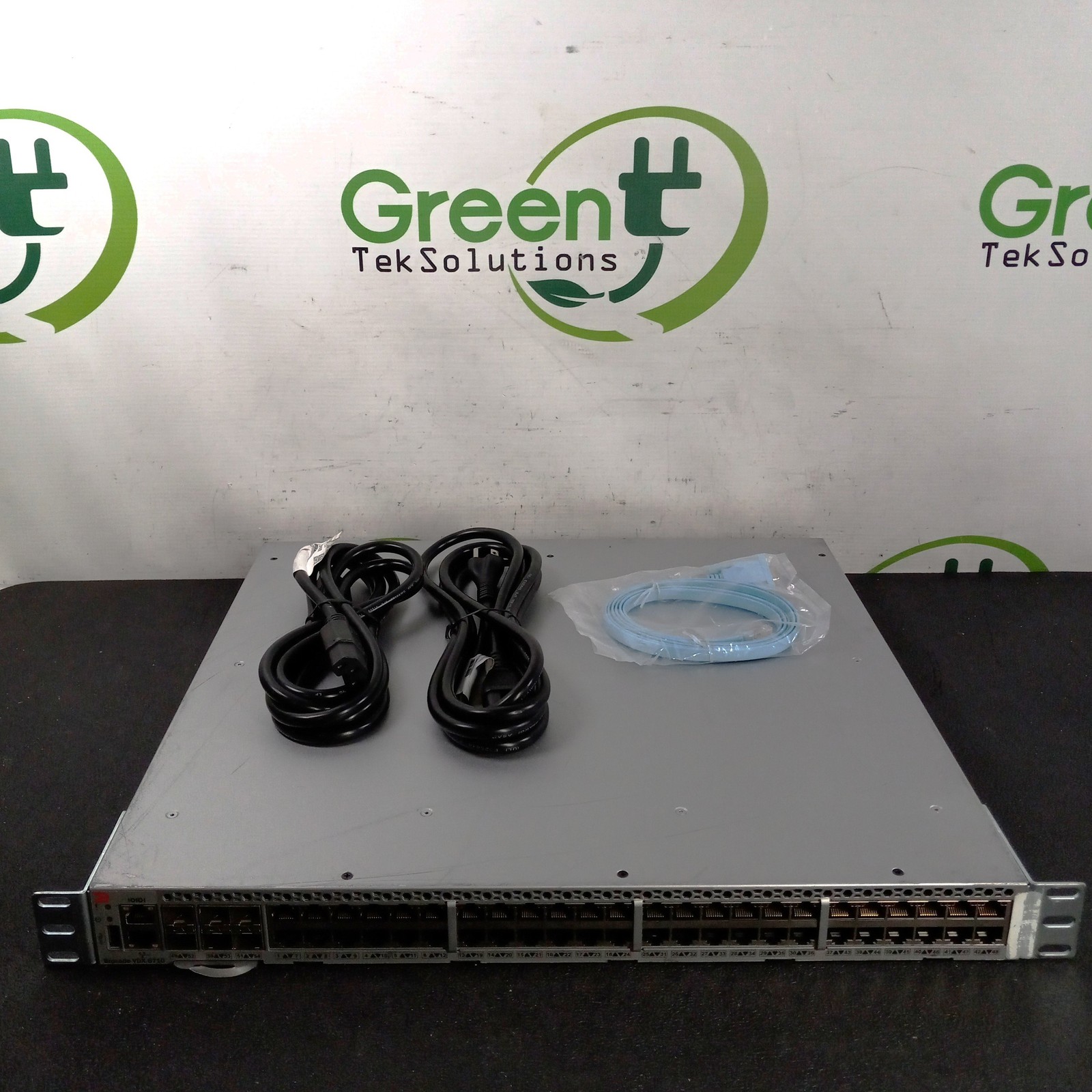 Brocade BR-VDX6710-54-F 48-Port Gigabit 6-Port SFP+ Switch