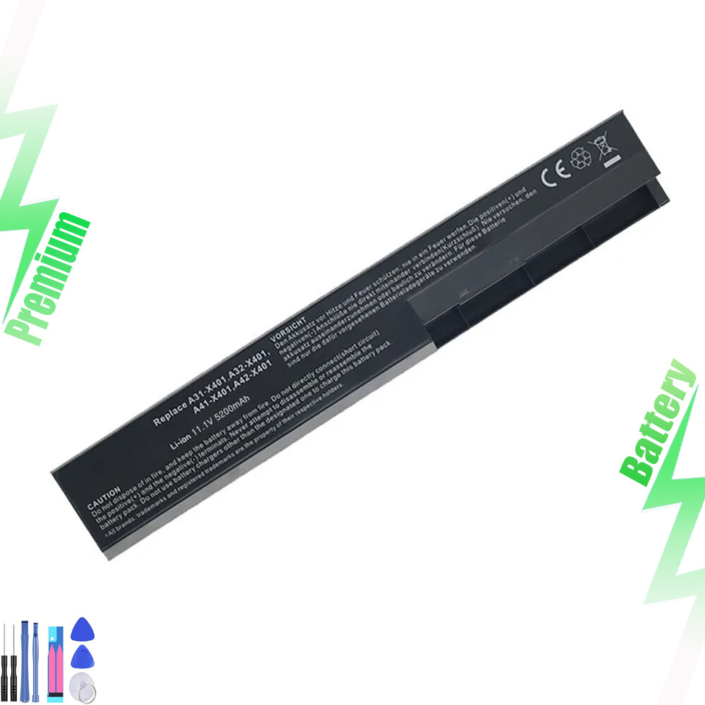 Laptop Battery for Asus F301 F401 X301 X401 X501 A31-X401 A32-X401 A41-X401