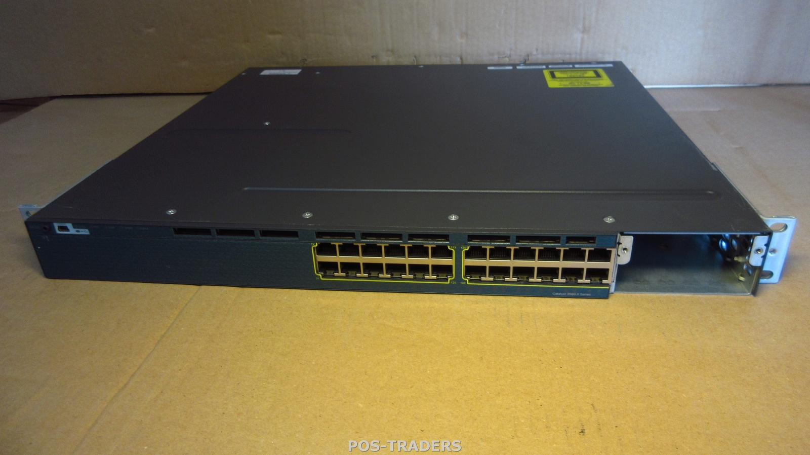 Cisco WS-C3560X-24T-S V01 24-Port Gigabit LAN Switch - 1x C3KX-PWR-350WAC + RACK