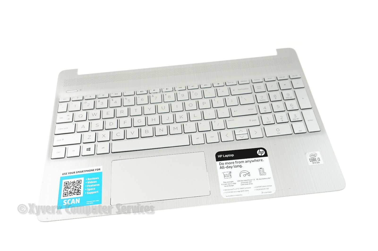 L63578-001 L60341-001 HP TOP COVER W KEYBOARD 15-DY1024WM (GRD B)(BE13-FE24)