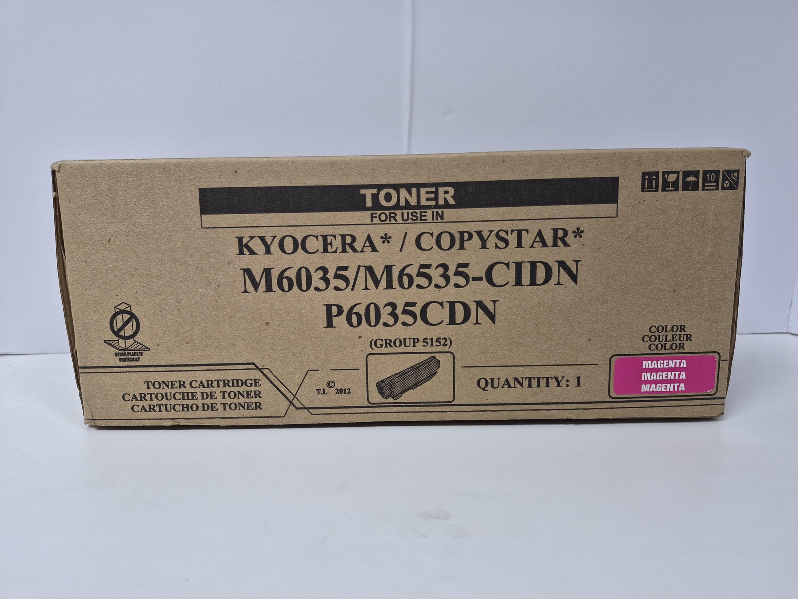 Kyocera/ Copystar Compatible Magenta Toner For M6035, M6535-CIDN, P6035CDN New