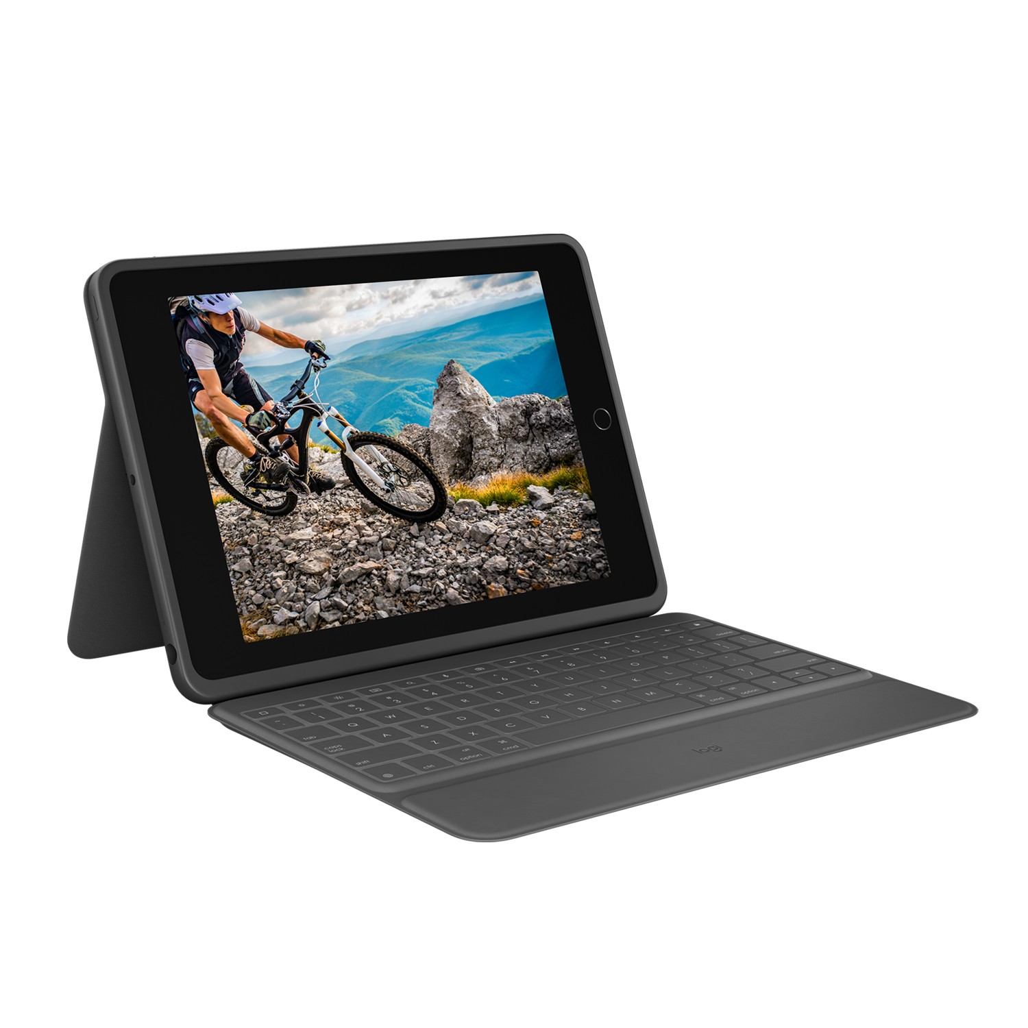 Logitech Rugged Folio Keyboard Case for iPad 10th Gen – Graphite
