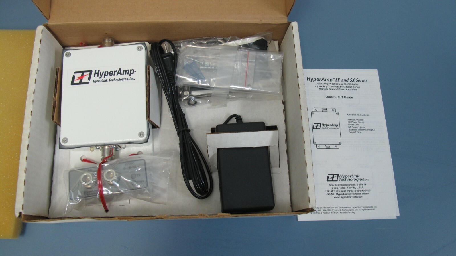 HyperLink Technologies HyperAmp Remote Bilateral Power Amplifier Kit 