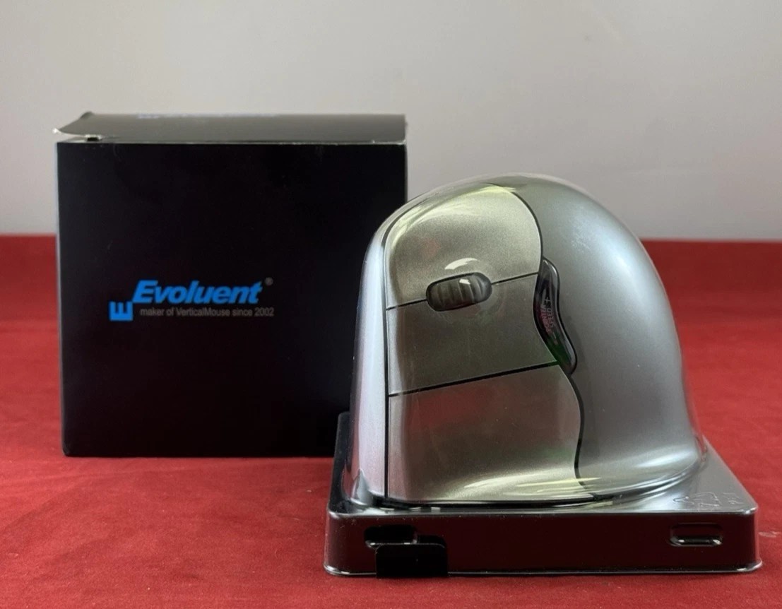 Bulk/Lot Evoluent VM4L Laser Mouse Ergonomic Vertical Wired