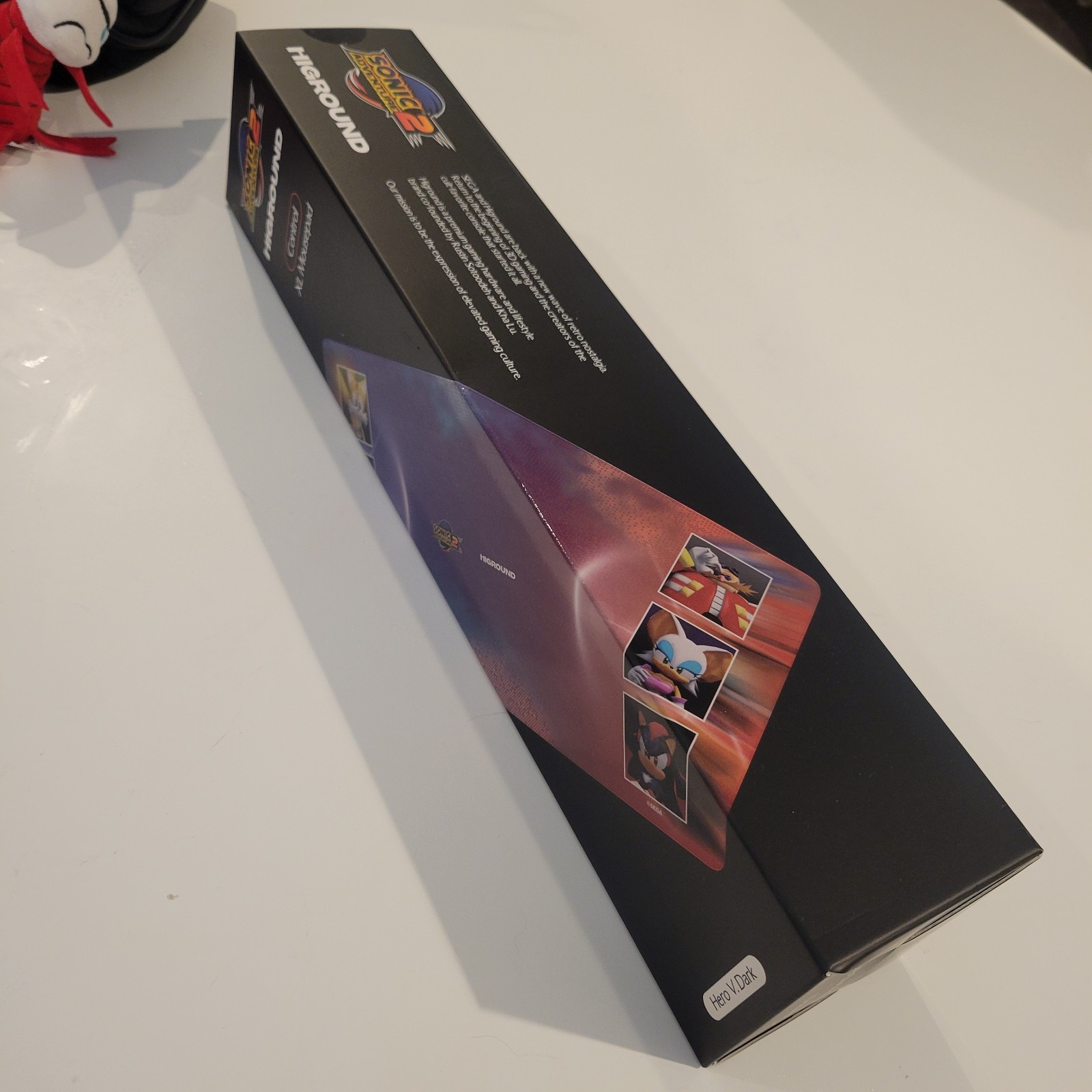 Higround X SEGA Sonic The Hedgehog Mousepad XL Hero V. Dark SEALED