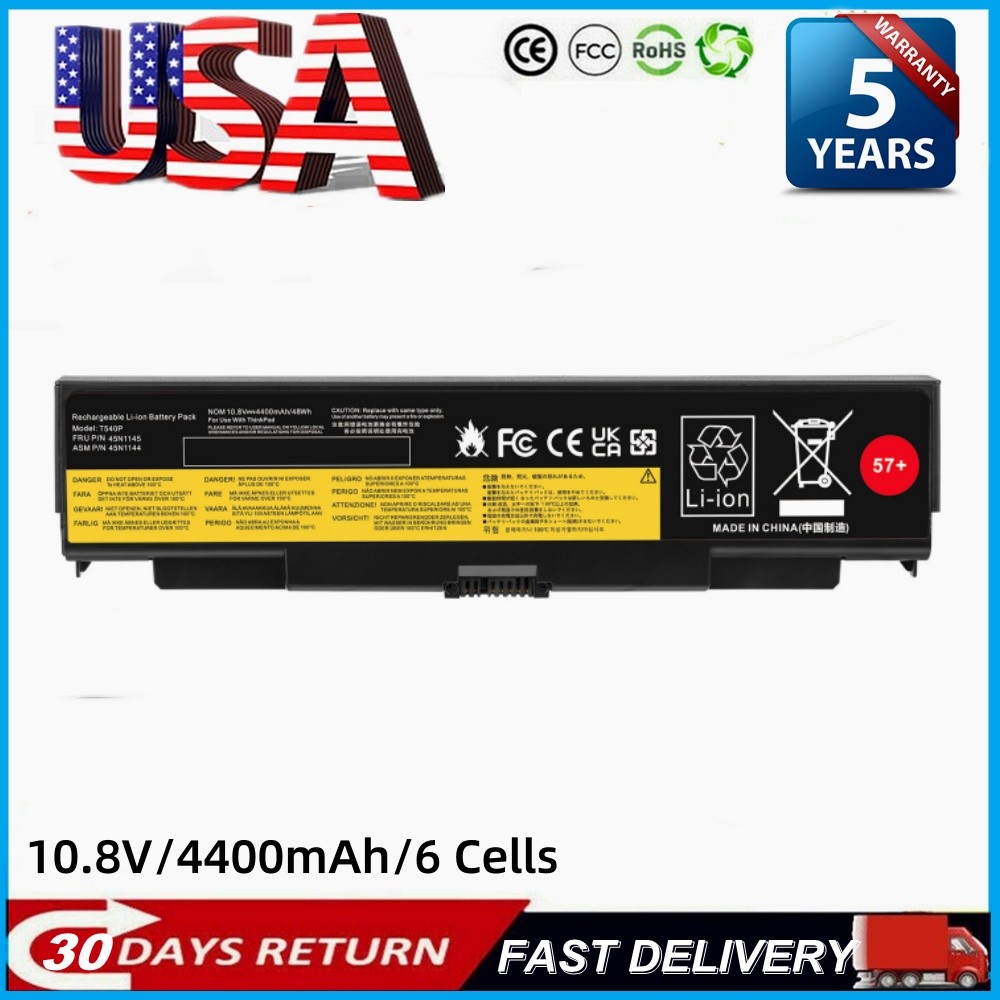 ✅LOT T440P T540P W540 W541 Battery for Thinkpad 45n1144 45n114 45n1152 6Cell 57+