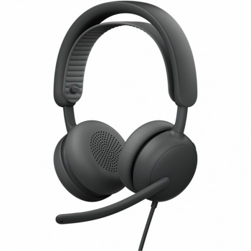 Logitech 981-001611 ZONE WIRED 2 HEADSET UC VERSION FOR BUSINESS - GRAPHITE