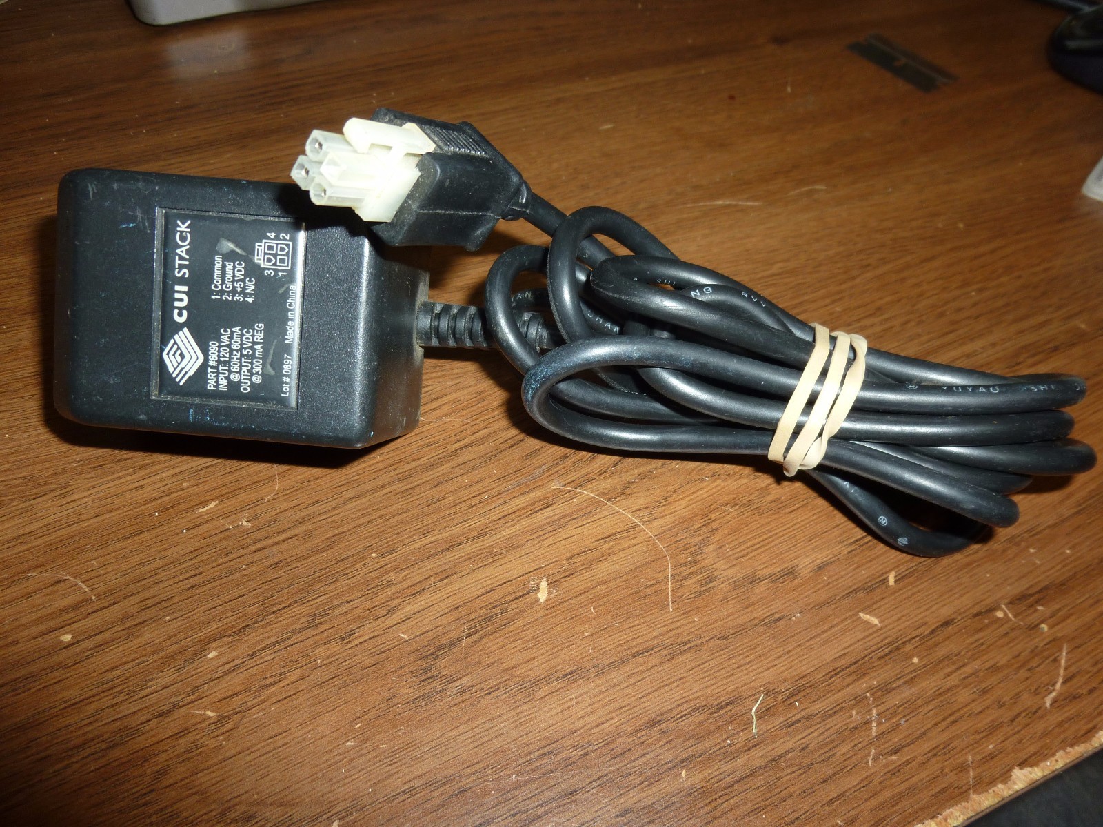 Original CUI Stack Part# 6090 5V 300mA Power Supply/AC Adapter