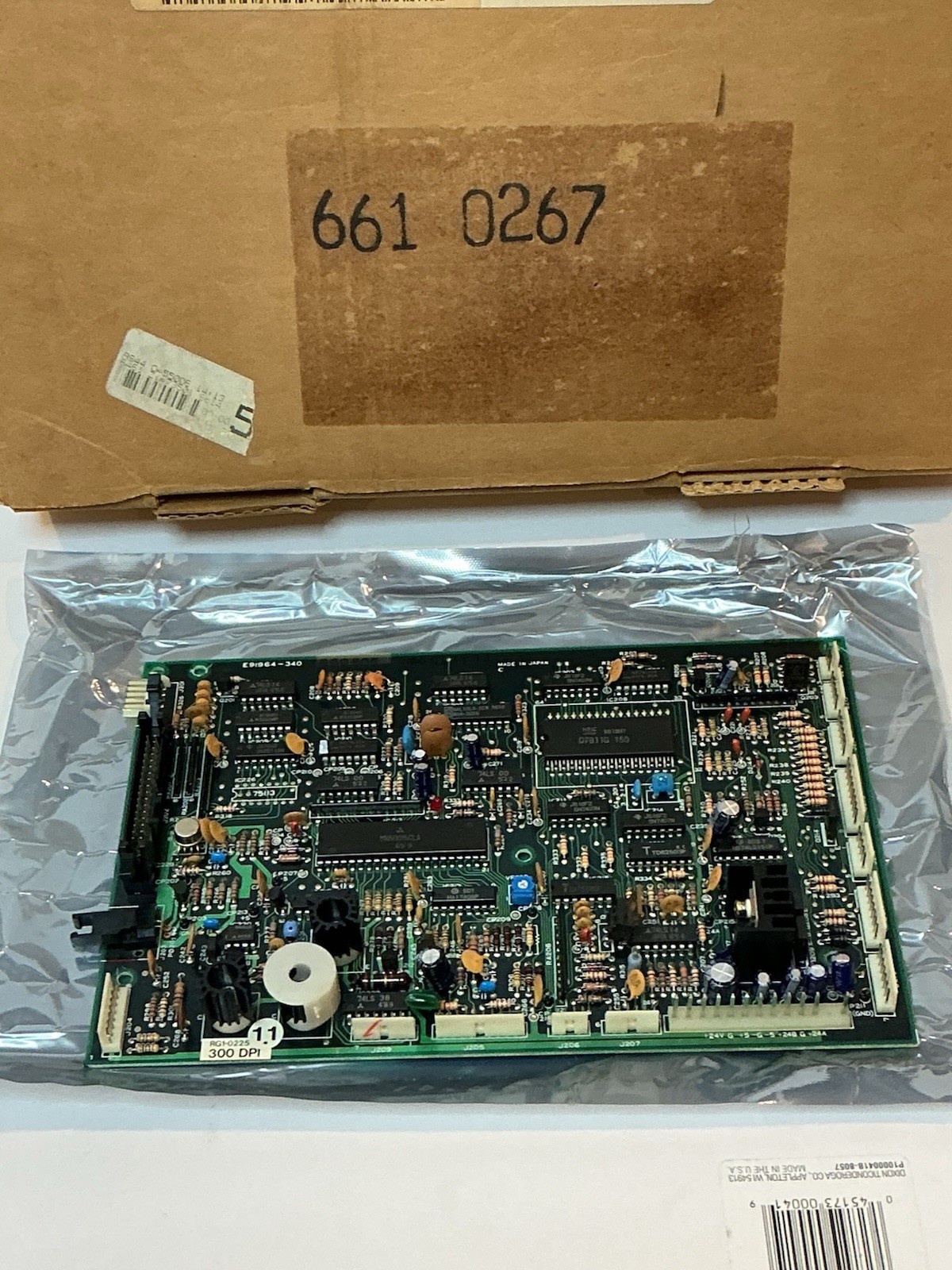 Vintage APPLE 661-0267 RG1-0225-04 PCB DC CONTROLLER BOARD New In Box OEM