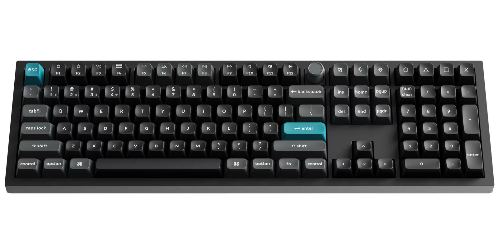 Keychron Q6 Ultra 8K Wireless Brown Switch Keyboard Black Certified Refurbished