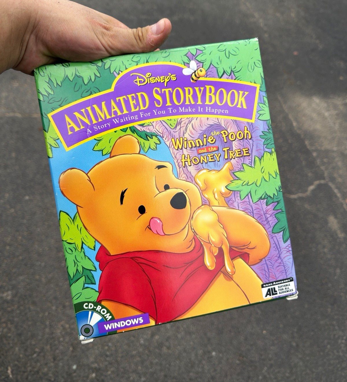 Disney Animated Storybook Winnie the Pooh and the Honey Tree CD for Windows