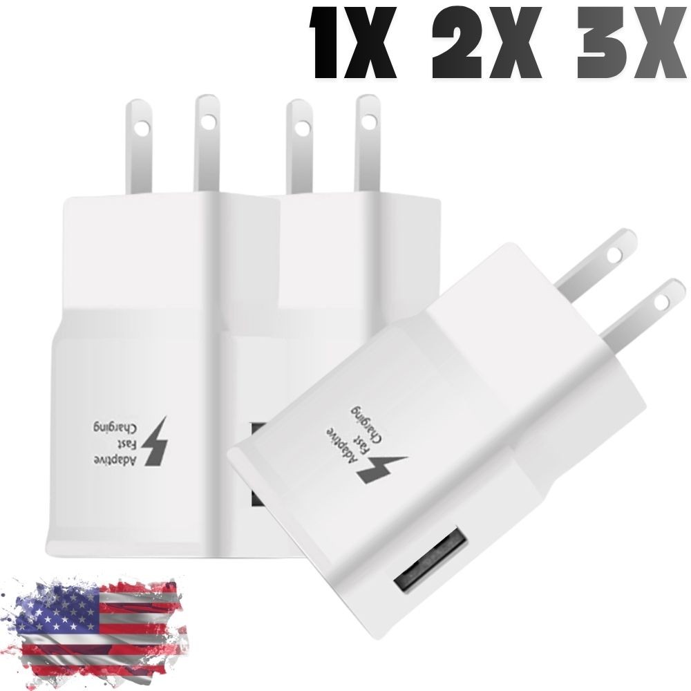 For Samsung S25 S24 S23 S22 S21 20 Fast Charger Plug USB Power Adapter Block New