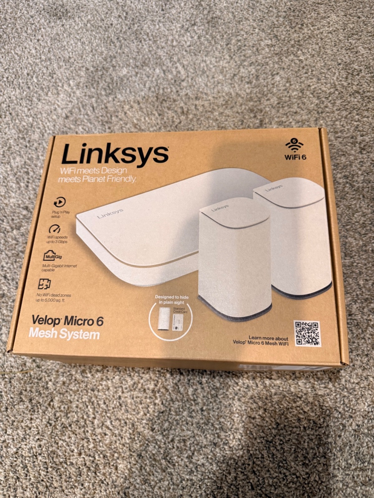 Linksys Velop Micro 6 Mesh System