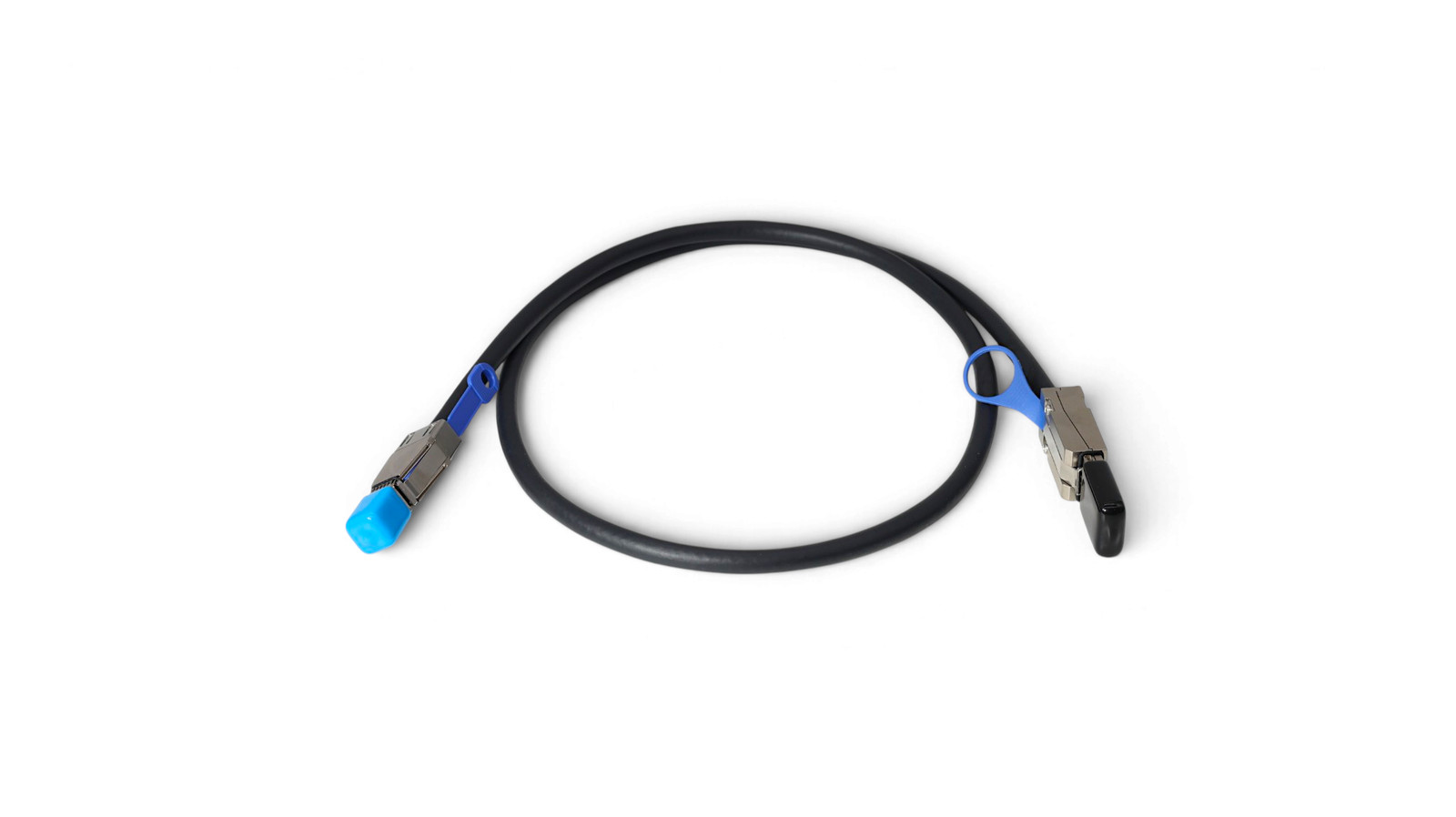 3.3ft External Mini SAS HD SFF-8644 to Mini SAS SFF-8088 Cable 12Gbps - Black