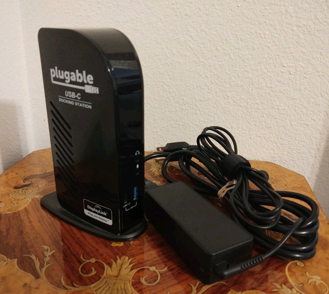 Plugable UD-ULTCDL Display Link USB-C Docking Station
