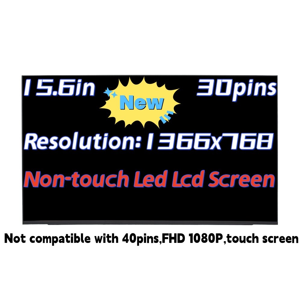 N156BGA-E53 for Dell PN DP/N 07XMDT 7XMDT LED LCD Screen HD 1366x768 Replacement