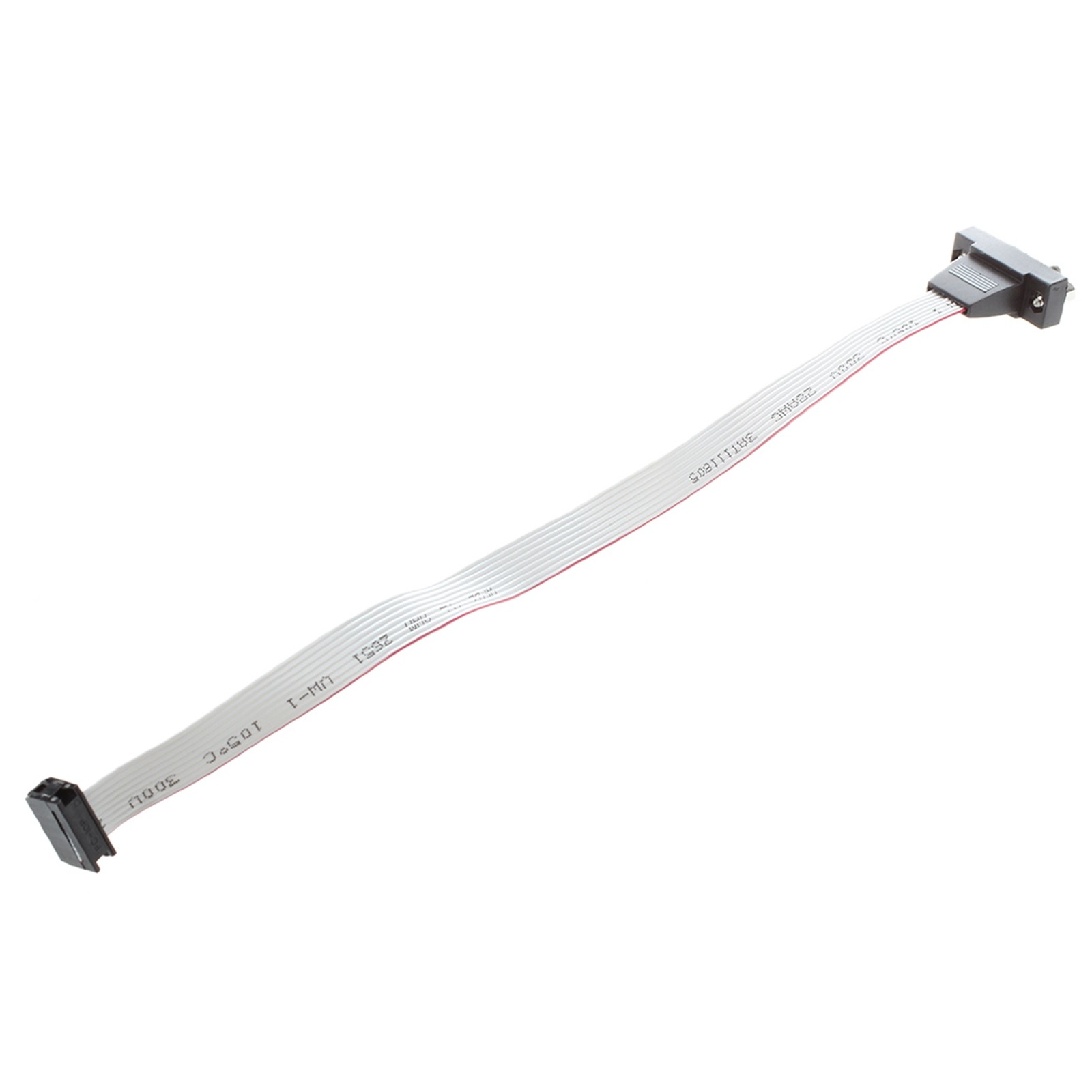 3X DB9 RS232 to 10 Pin Ribbon Cable Connector Adapter D2R62543