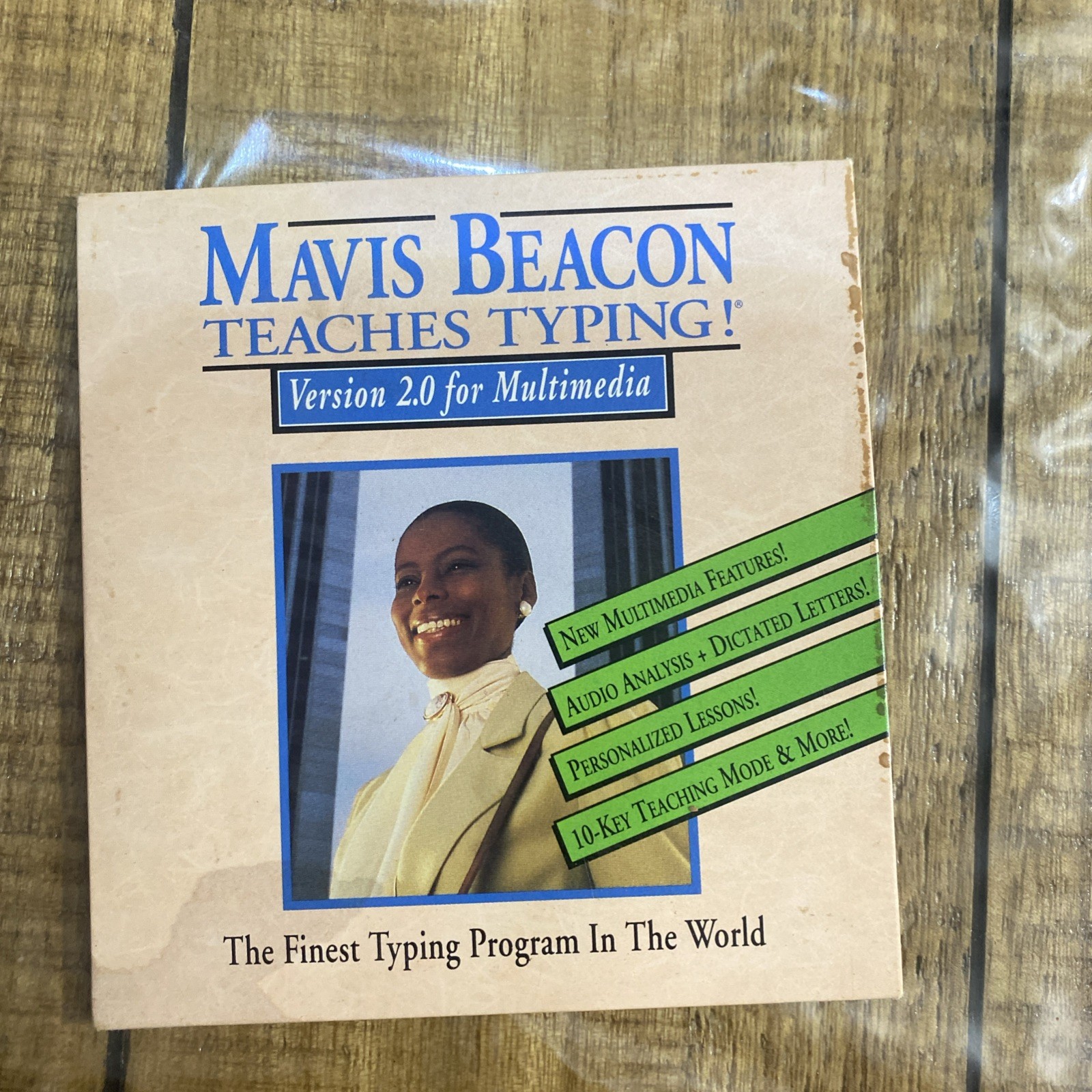 1992 Mavis Beacon Teaches Typing Version 2.0 MPC CD-ROM Duet