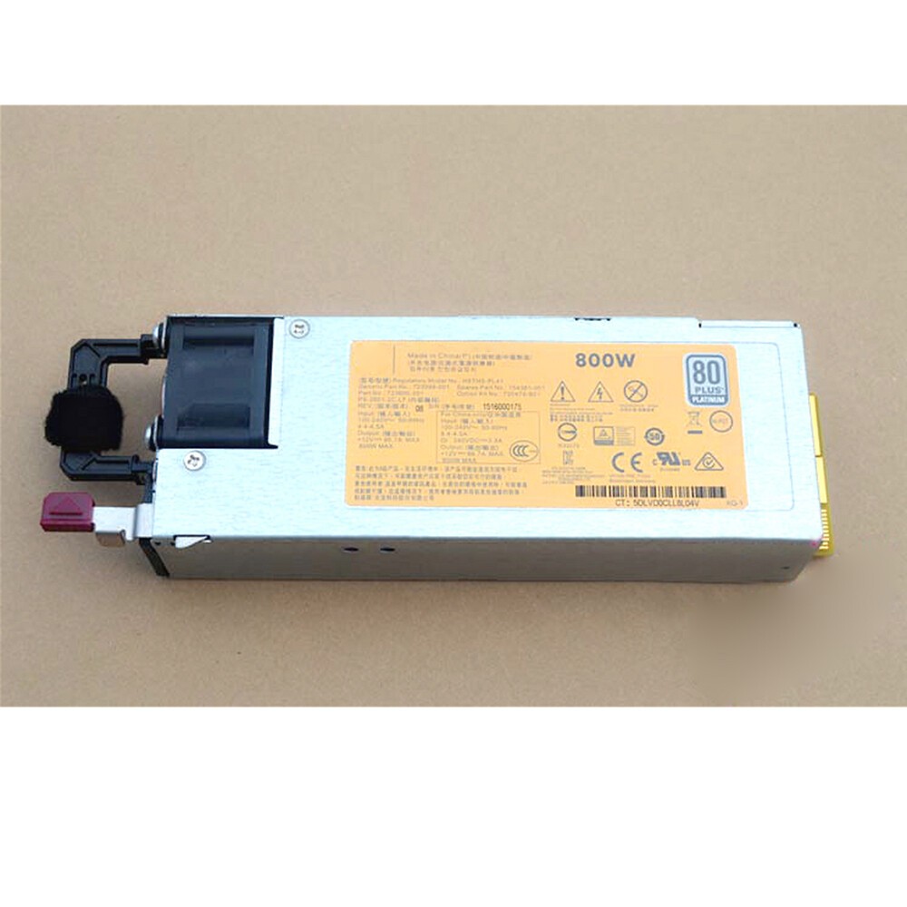 HSTNS-PL4 720479-B21 723599-001 754381-001 Server Power Supply 800W for HP Gen9