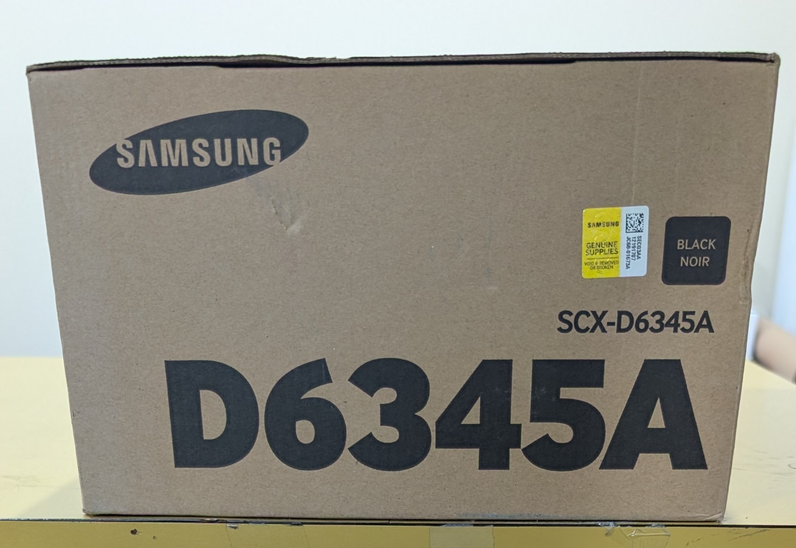 GENUINE Samsung SCX-D6345A Toner black SCX 6145 6245 6345