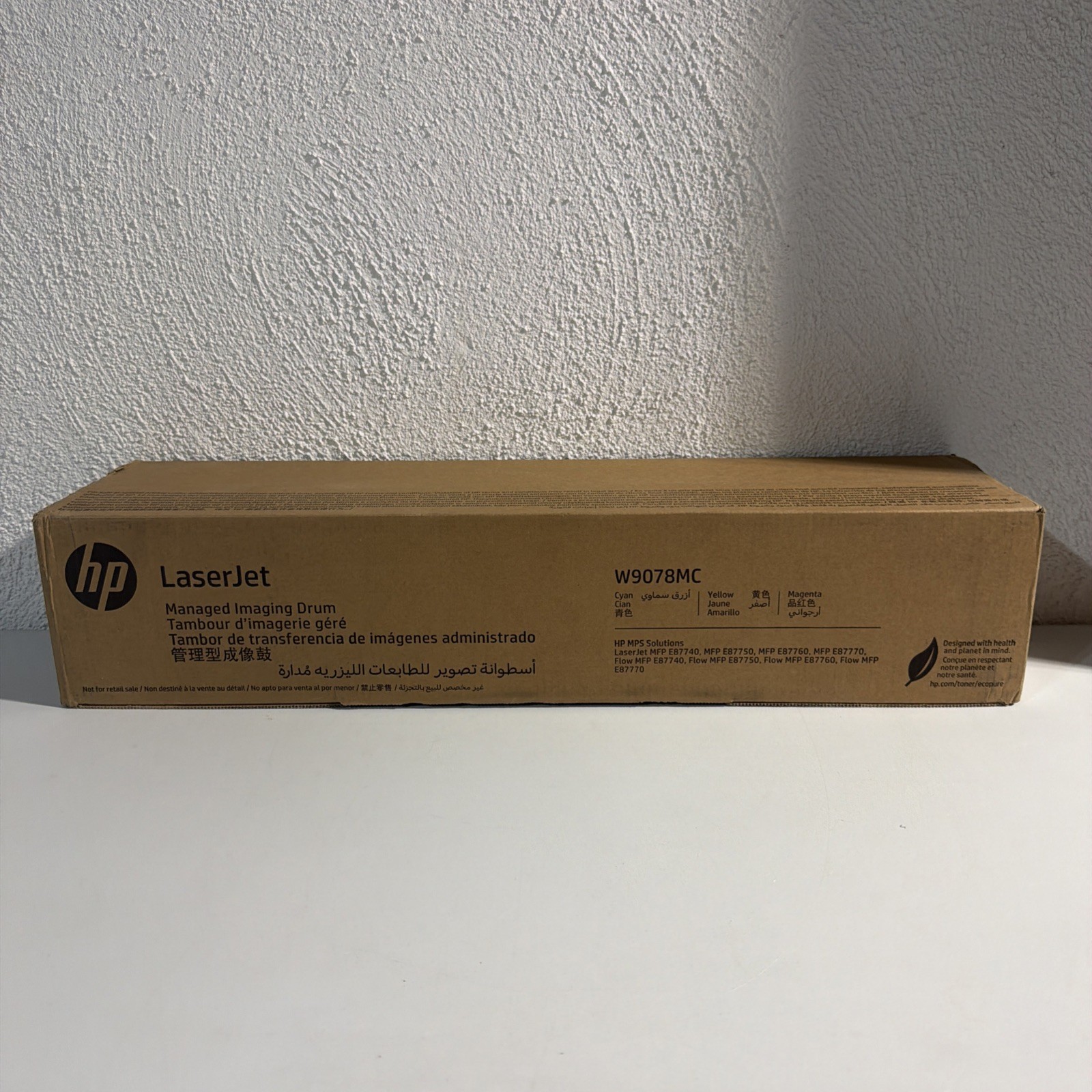 HP LaserJet W9078MC Managed CYM Imaging Drum Brand New Sealed