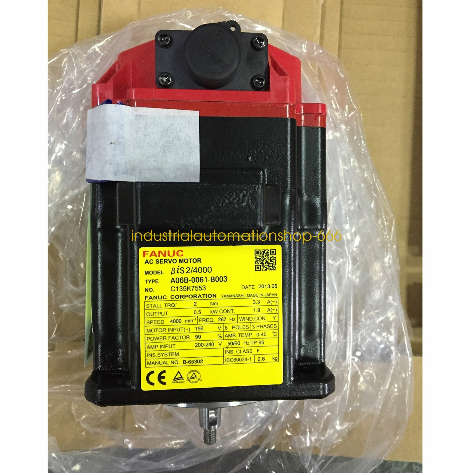 1PC NEW FANUC A06B-0061-B003 servo motor Via DHL or FedEX