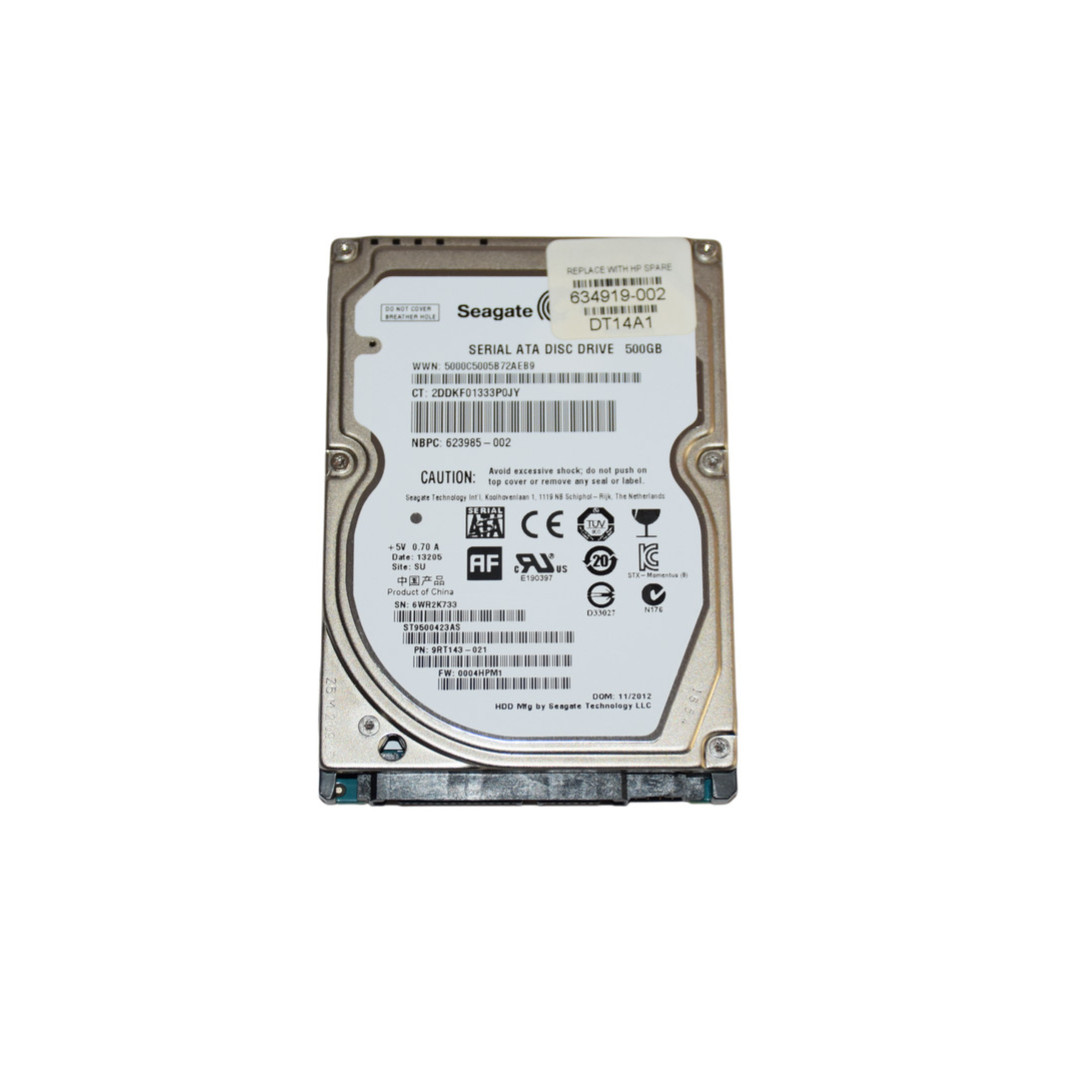 Seagate Momentus 7200.4 500GB 7.2K SATA II 3G 2.5" Hard drive HDD ST9500423AS