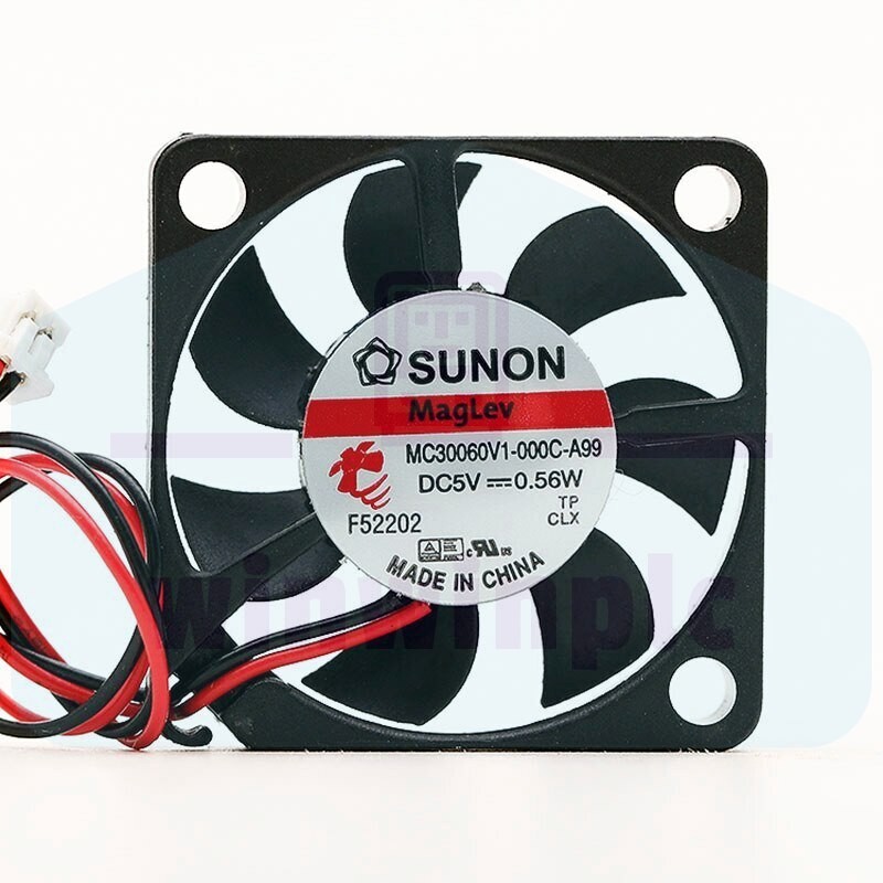 For Sunon MC30060V1-000C-A99 DC5V 0.56W 30x30x6MM 3cm Cooling fan