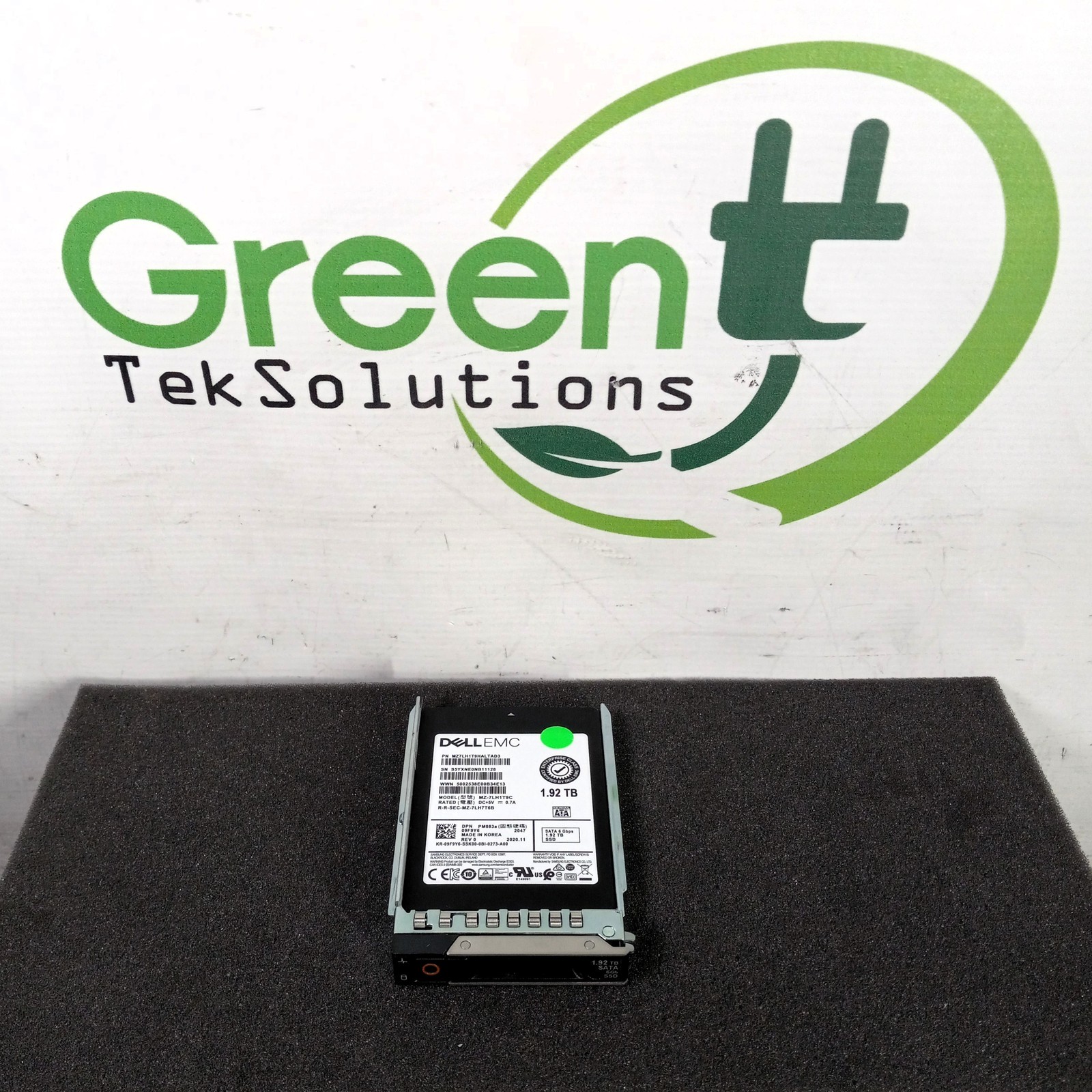 Dell 9F9Y6 MZ7LH1T9HALTAD3 2.5" 1.92TB SATA 6Gbps Read Intensive SSD