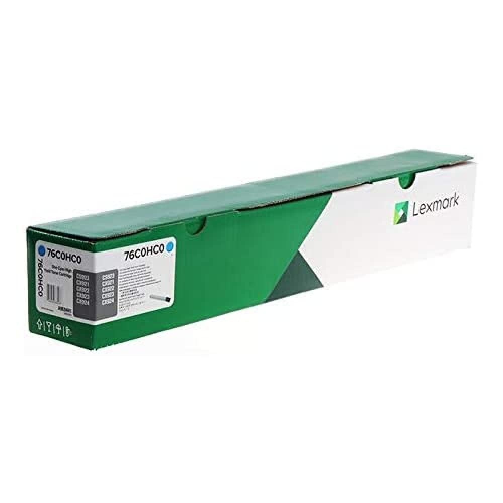 Original Lexmark 76C0HC0 Cyan Toner. New Sealed Box, We Ship Fast