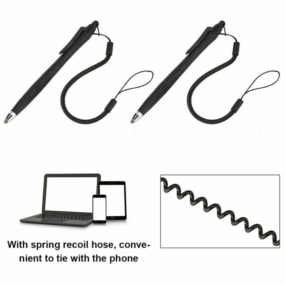 2Pcs Universal Touch Screen Pen Stylus For Samsung For LG/Huawei Tablet Phone PC