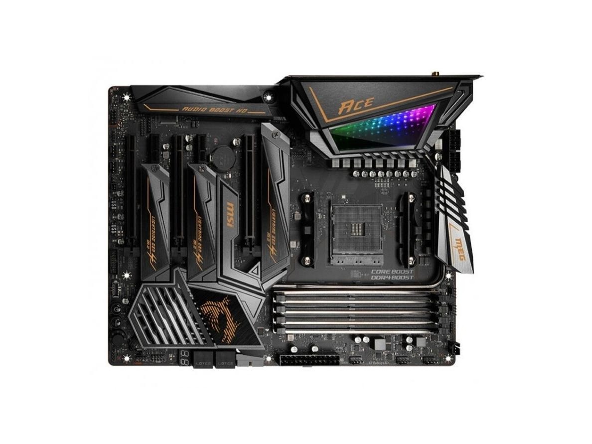For MSI MEG X570 ACE motherboard X570 AM4 4*DDR4 128G ATX Tested ok