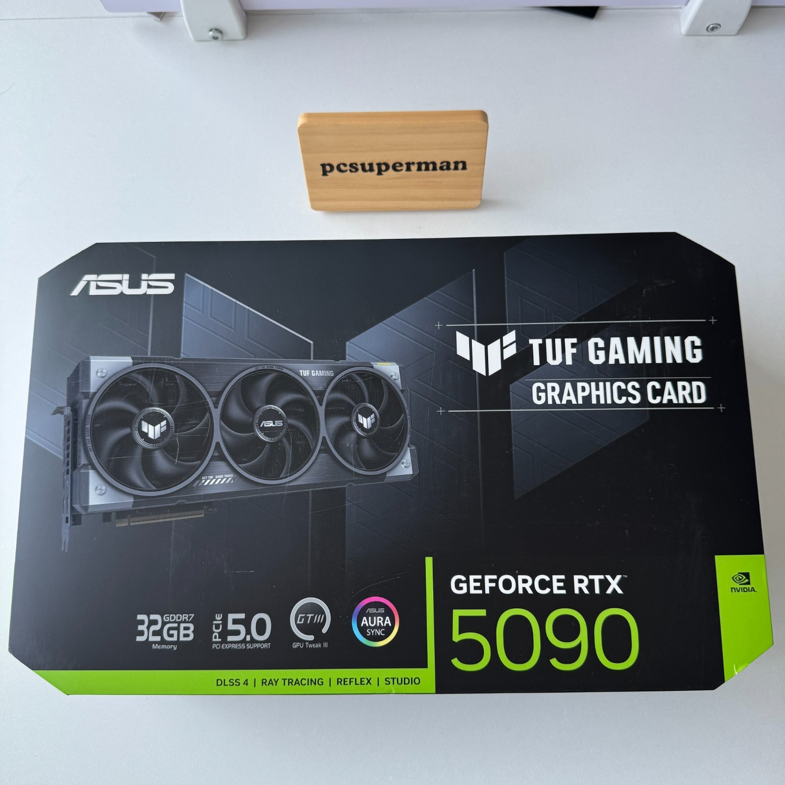 ASUS TUF Geforce RTX 5090 TUF Gaming (No Core & VRAM) With box (HongKong Stock)