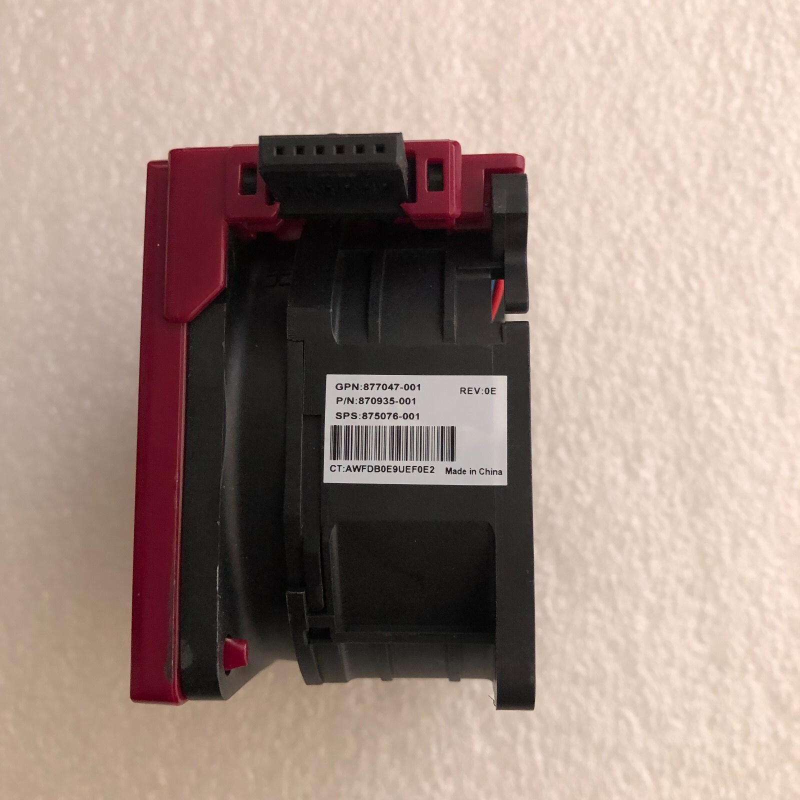 Genuine HPE 870935-001 DL38X DL380 DL385 Gen10 High Performance Fan Module