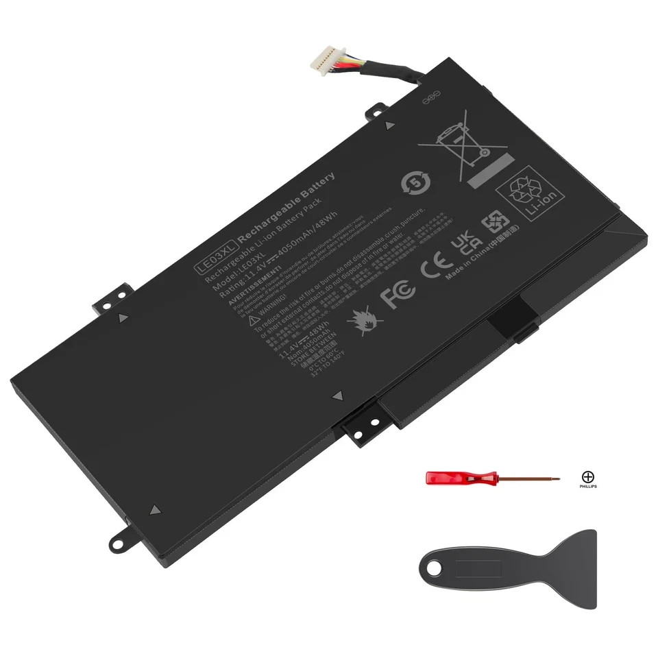48Wh LE03XL Laptop Battery For HP Envy 13-s120nr 13-s128nr 15-bk152nr 796356-005