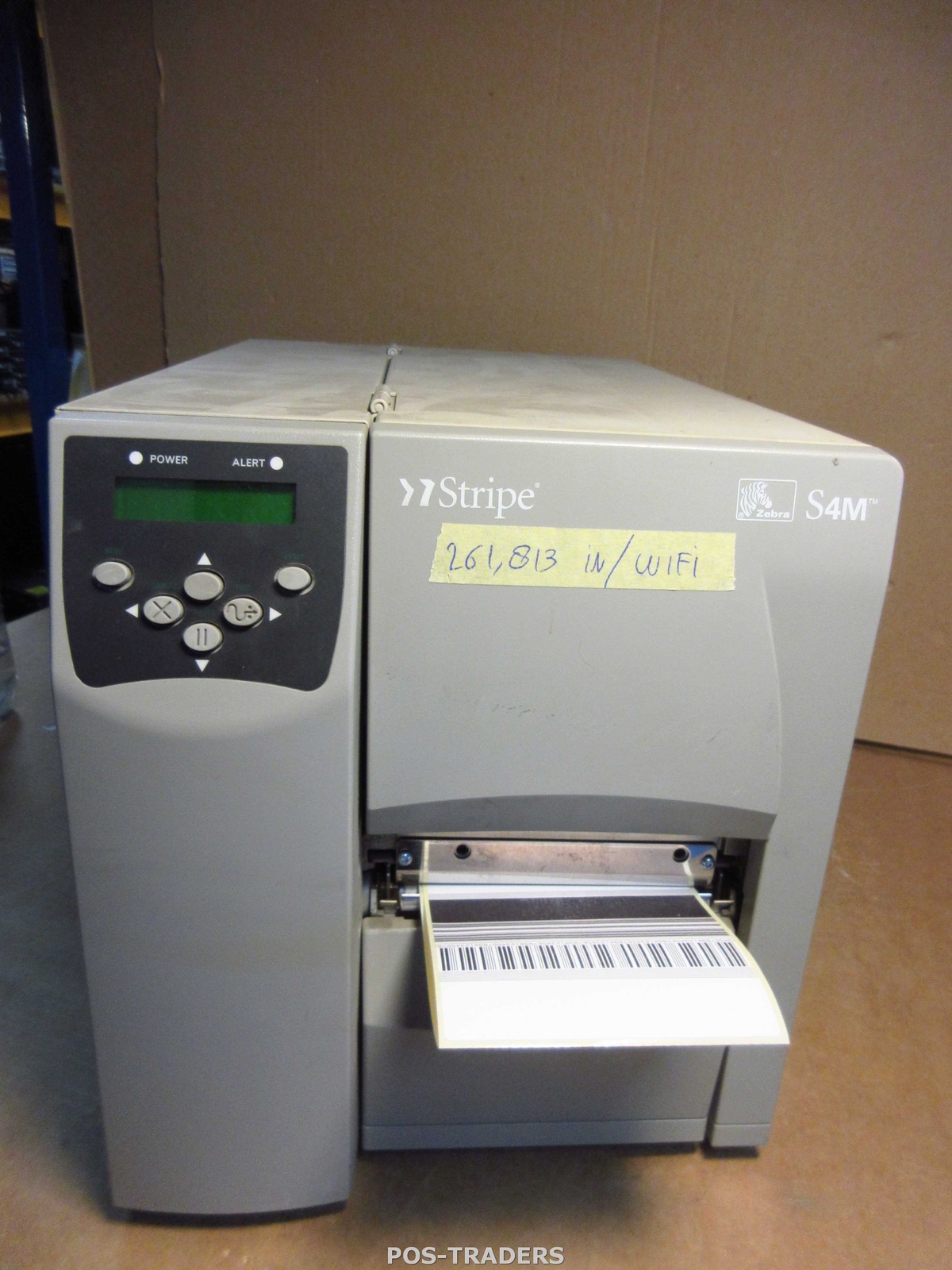 ZEBRA S4M S4M00-200E-0800T DT/TT Thermal WIFI USB Label Printer 261,813 INCH