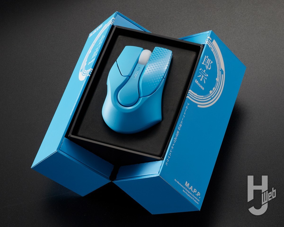 Masamune Shirow Reissue Design Mouse/Bluetooth M-SHIROW1SC Blue