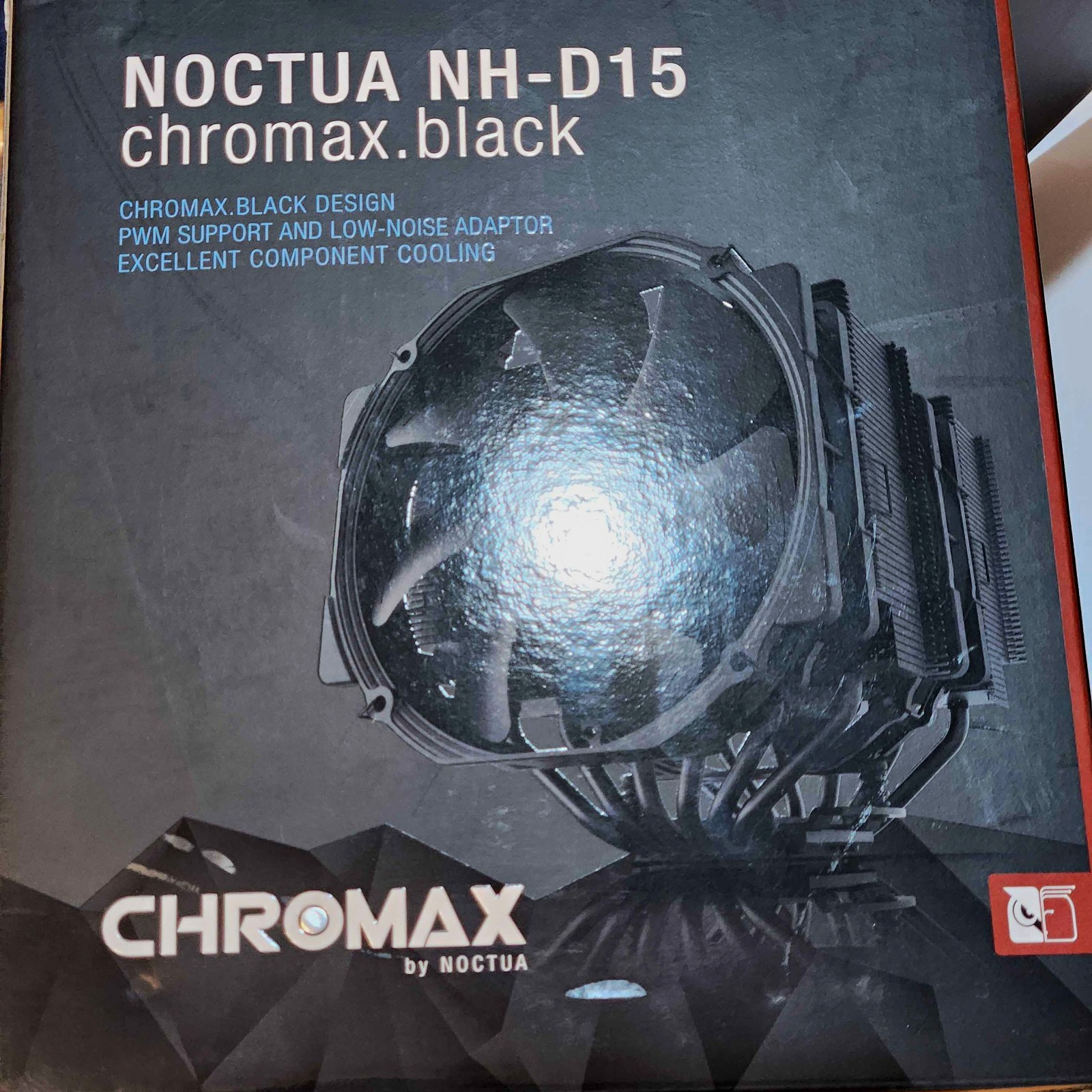 Noctua NH-D15 chromax.black Dual Tower CPU Cooler 140mm Black