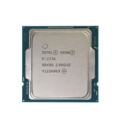Intel Xeon E-2336 6-Core 2.90GHz~4.80GHz LGA-1200 TDP-65WProcessor CPU