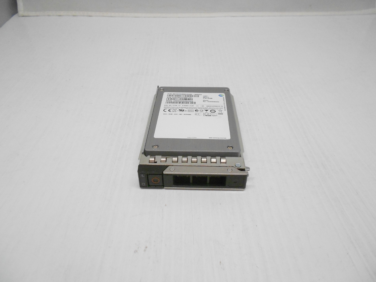 Samsung 400GB SSD SAS 2.5" 6G HARD DRIVE FITS DELL SERVER R540 R640 R740 R740XD