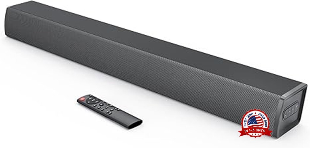 Bluetooth Portatil Barras De Sonido Alto Envolvente Para TV/PC/Laptop/Proyector