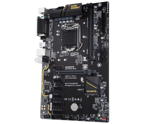 Gigabyte GA-H110-D3A Motherboard PCI-E*6 ATX CPU i3 i5 i7 LGA1151 Intel H110 6GP