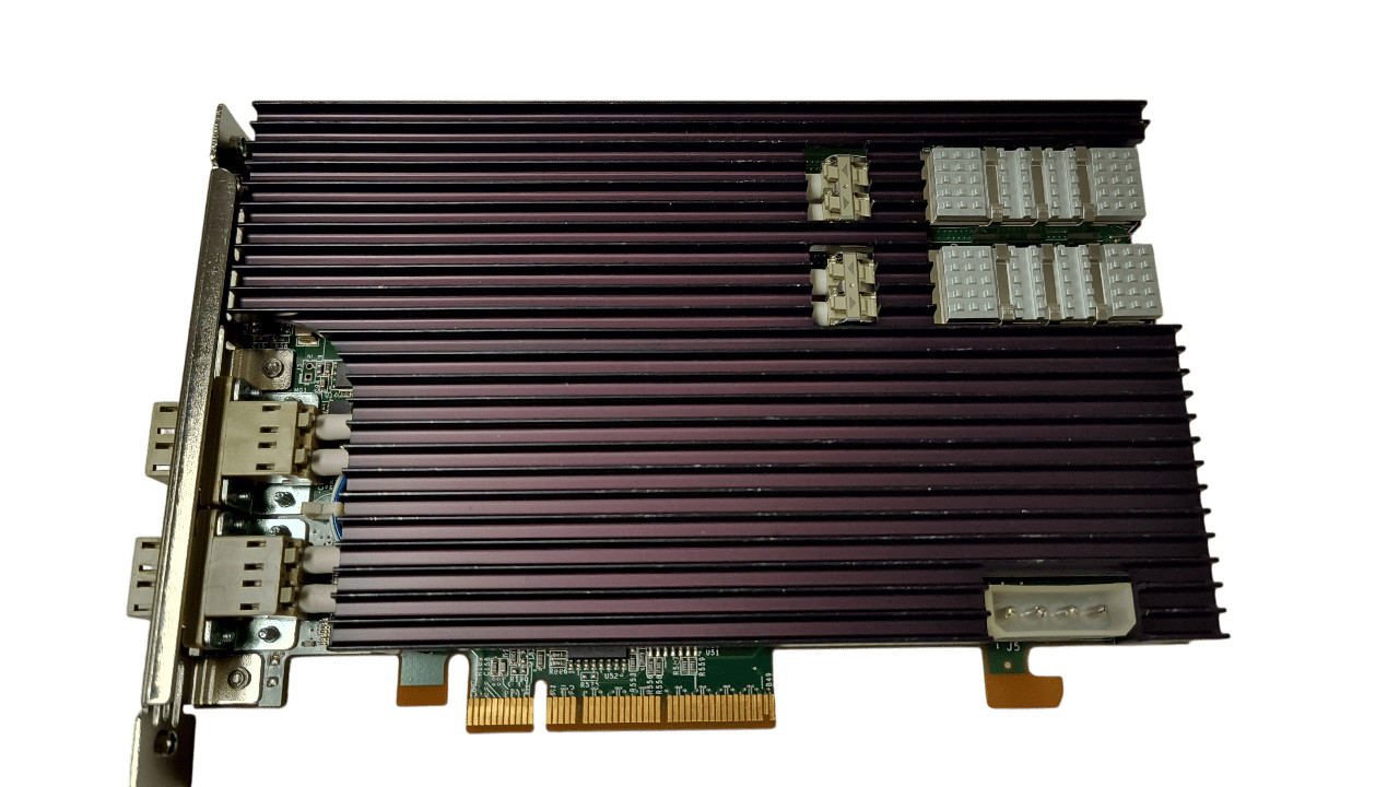 410-00302-01 Riverbed Dual Port 10Gbe Sr Multimode Fiber Pcie Nic Card