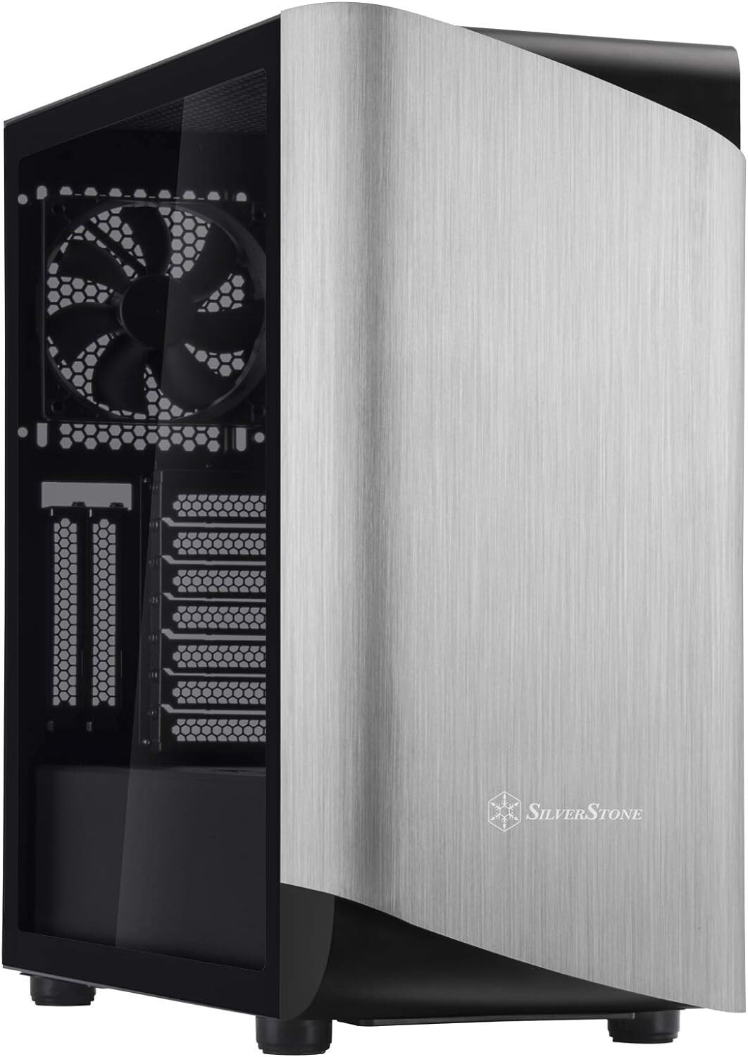 Silverstone Technology SETA A1 Silver on Black Premium ATX/Micro-ATX Case