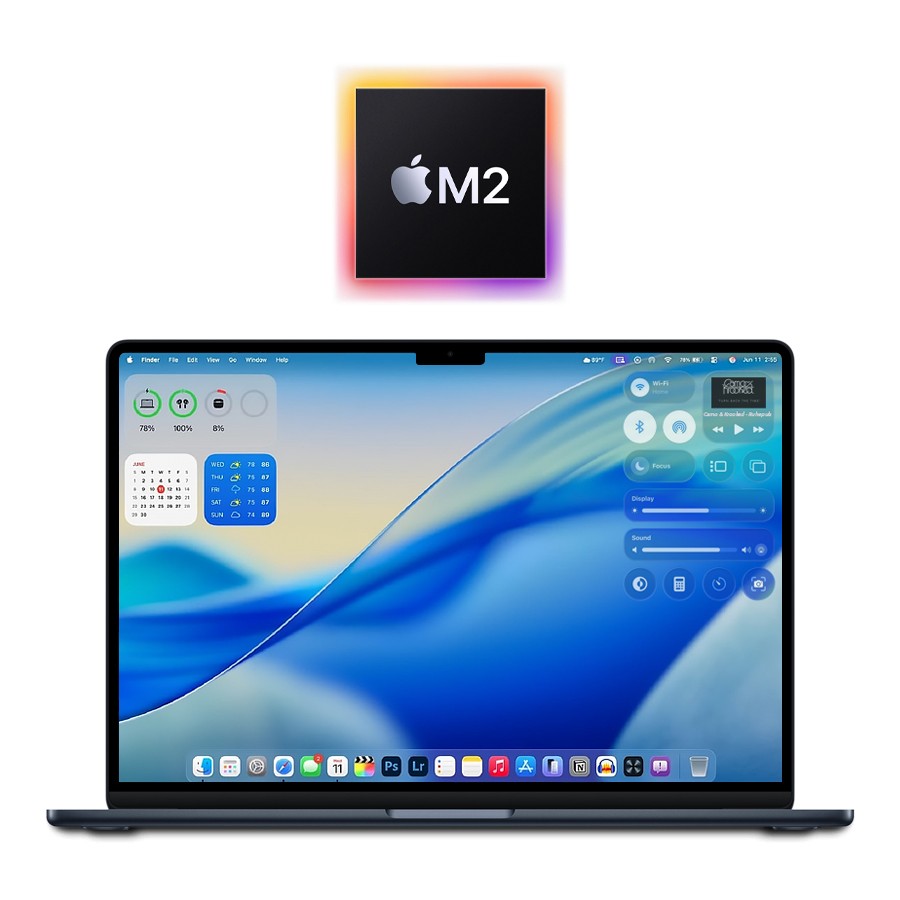 2022 Apple M2 MacBook Air 13.6" 3.49GHz/8GB/512GB SSD (Midnight) - A2681