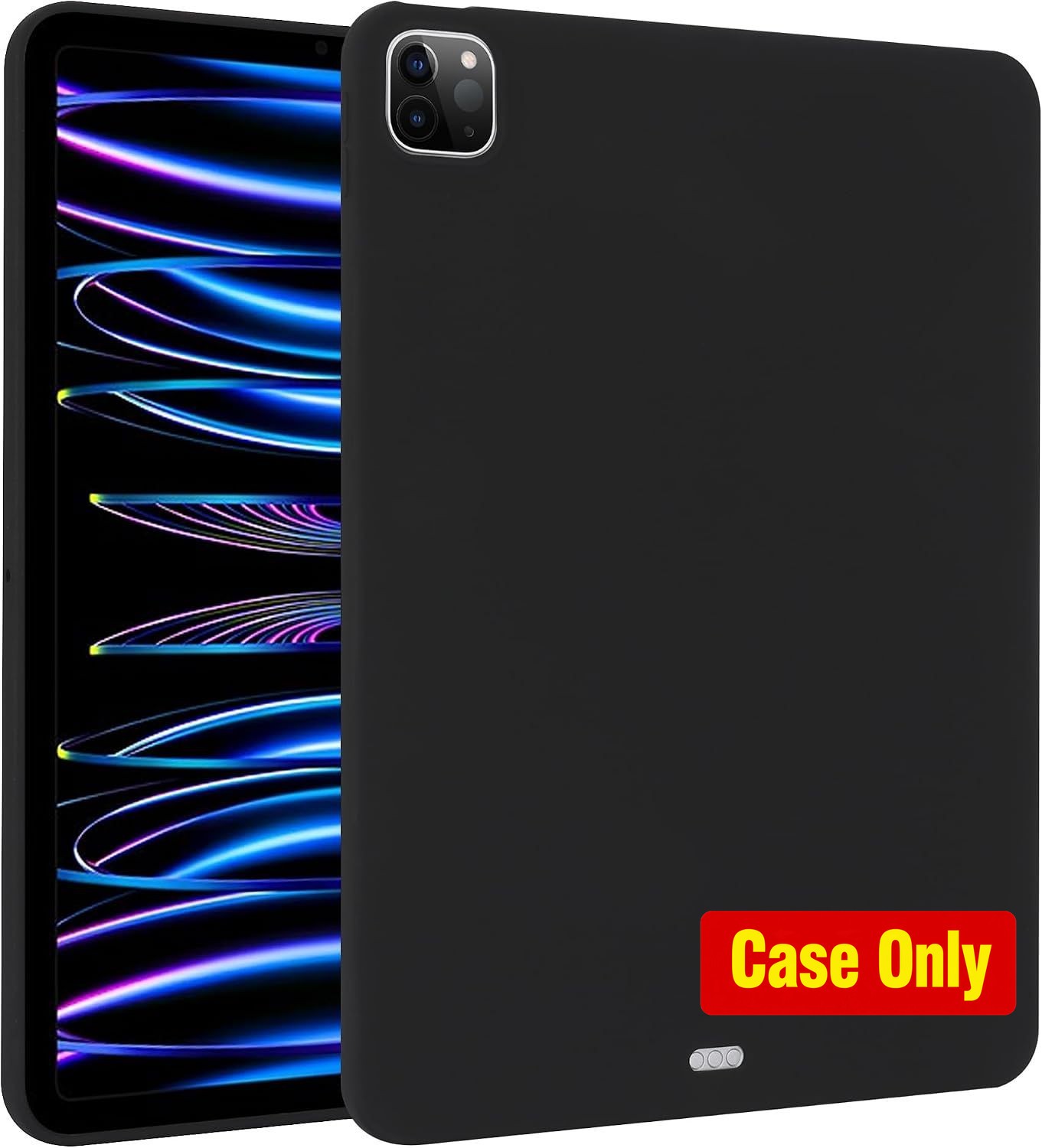 Case for Apple iPad Pro 11 Inch (M5/M4) 2025/2024, Slim Shockproof Soft TPU Cove
